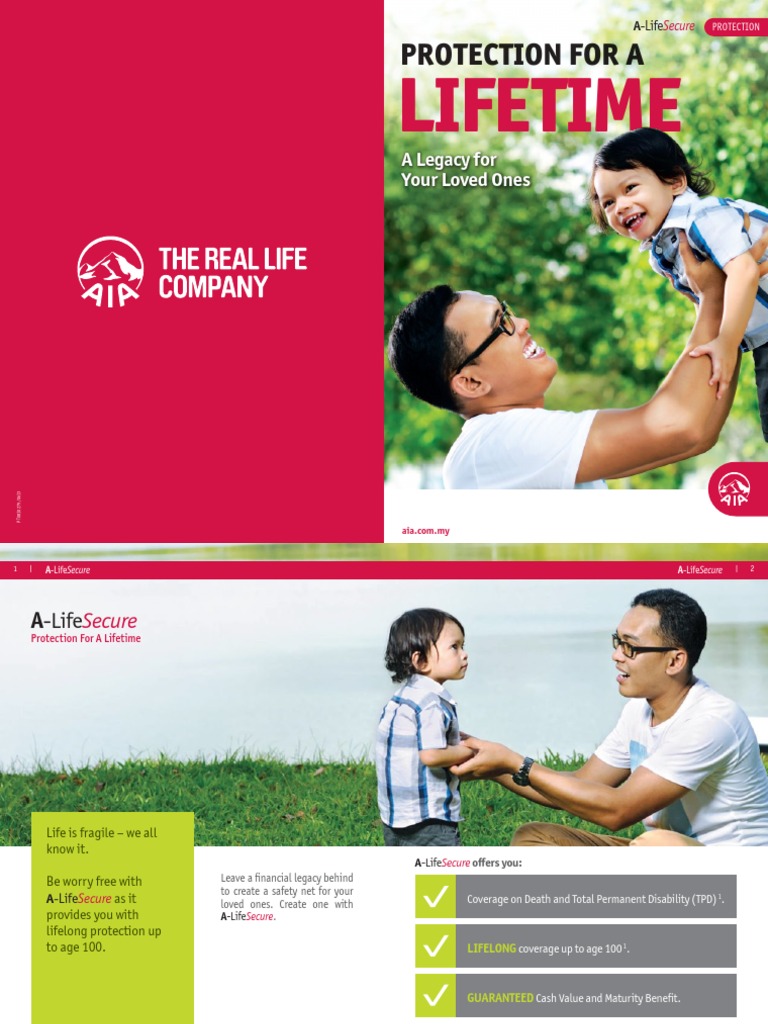 A-LifeSecure Brochure Full 20130529 Final | PDF