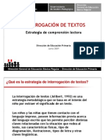 Estrategia de Interrogacion de Textos