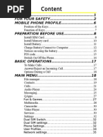 Q Mobile - X5 User Manual