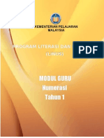 Kulit Modul Guru (Numerasi)