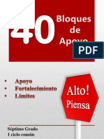 I Nivel Alto y Piensa! 40 Bloques