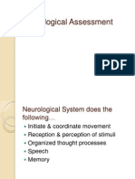  Neurological Assessment