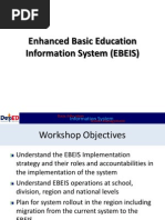 Session 2 - EBEIS Overview & General Workflow Process - Region 10