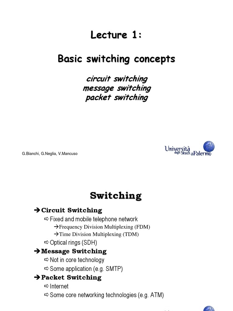 Switching | PDF
