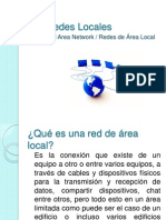 Las Redes Locales: LAN-Local Area Network / Redes de Área Local