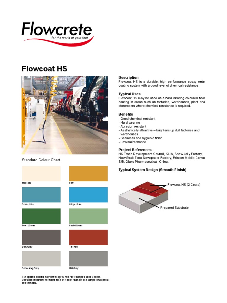 Flowcoat HS Flooring Wear