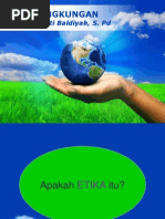 Makalah Etika Lingkungan Hidup