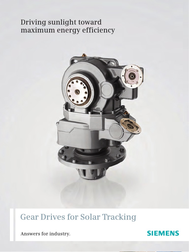 Drivers For Solar Tracking | PDF | Solar Power | Gear