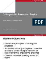 Engineering 1182 Orthographic Projection Basics Module