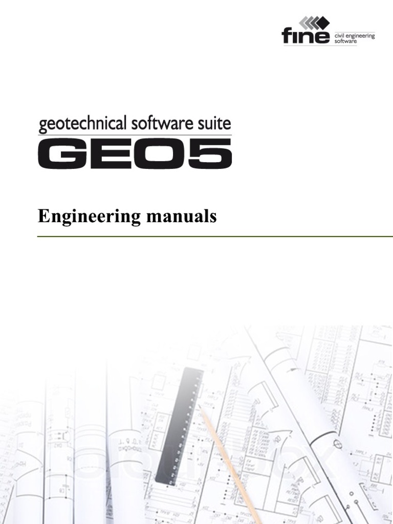 GEO5 Engineering Manuals Overview | PDF | Deep Foundation | Soil