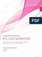 LG IPS MED Monitor User Manual