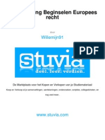 Stuvia 83364 Samenvatting Europeesrecht Boek Alles f