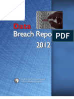 California: 2012 Data Breach Report From Office of CA Attorney General, Kamala Harris