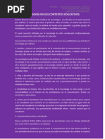 Lpedagogia en Sus Contextosivette