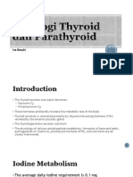 Fisiologi Thyroid Dan Parathyroid