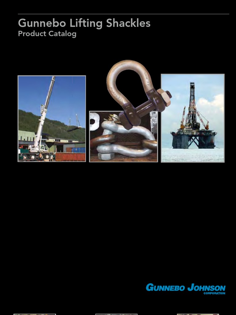 Lifting Shackles Occupational Safety And Health Administration Screw