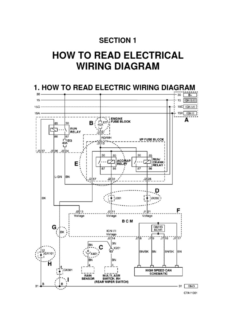 Como Leer Un Diagrama Electrico | Power Supply | Fuse (Electrical)