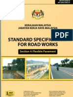 JKR Specification of Road Works (Flexibe Pavement)