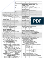 Vector Summary Sheet 070113