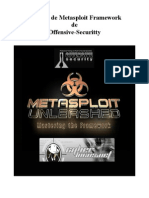 Manual de Metasploit Unleashed de Offensive-security Offcial