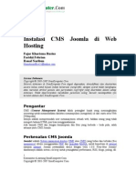 Instalasi CMS Joomla Di Web HostingFajar