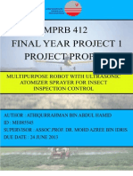 Proposal FYP1 Example For Malaysian University