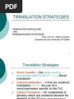 Translation Strategies