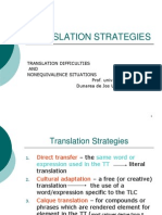 Translation Strategies