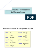 Nomenclatura y Formulación