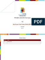 RFC 3261 UAC and UAS Test Cases For SFTF 2