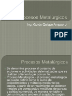 Presentación Nº 1 Procesos Metalurgicos