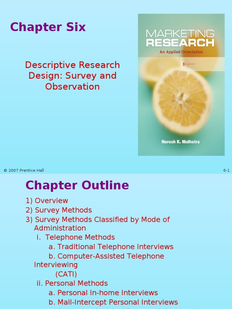Descriptive Research | PDF | Observation | Survey Methodology