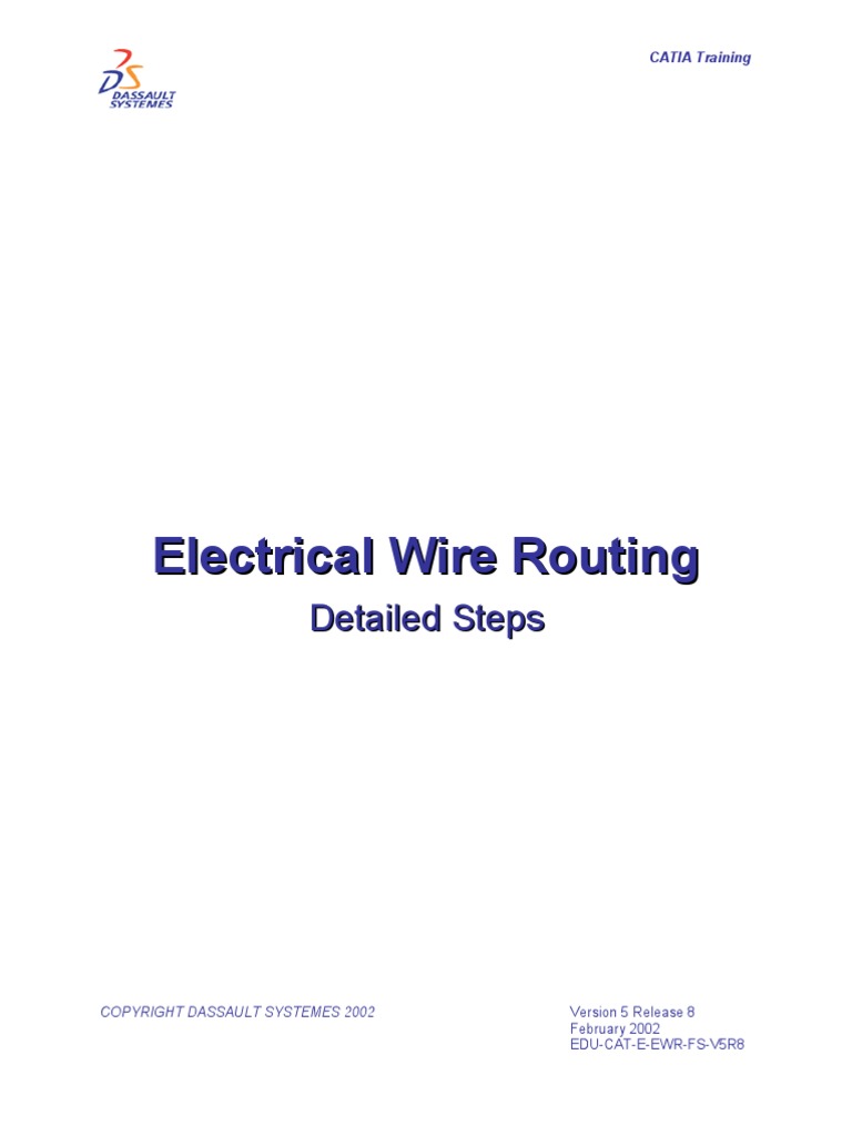 Electrical Wire Routing PDF Electrical Connector Computer Engineering