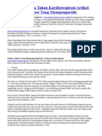 Download Pengertian Daya Tahan Kardiorespirasi Artikel Dan Faktor by d14n4d SN151679113 doc pdf