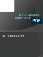Modalidades Contractuales- Martel - Fernandez