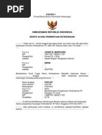 Contoh Surat Pernyataan Dan Berita Acara Lap Akhir