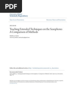 Download Teaching Extended Techniques on the Saxophone- A Comparison of Me by Davysson Lima SN151708710 doc pdf