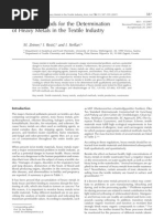 Download Analytical Methods for Determination of Heavy Metals in Textile Industry by Cristhian Mendez SN151711569 doc pdf