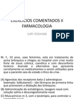 EXERCÍCIOS COMENTADOS DE FARMACOLOGIA PARA ANVISA PROF. IURY ZOGHAIB