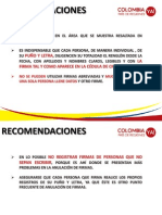 Instructivo Recoleccion de Firmas Colombia, País de Regiones
