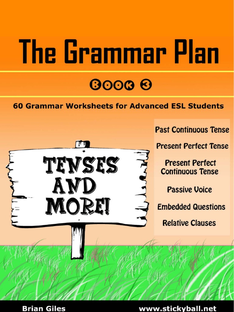 The Grammar Plan Book 3 - Tenses and More | PDF | Grammatical Tense ...