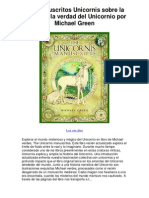 Los manuscritos Unicornis sobre la historia y la verdad del Unicornio por Michael Green - Averigüe por qué me encanta!.pdf