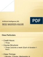 Miss Nasreen Anjum: Artificial Intelligence (AI)