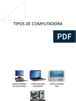 Tipos de Computadora