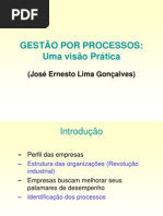 GESTÃO POR PROCESSOS