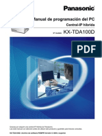 Manual de Programacion PC KX-TDA100D