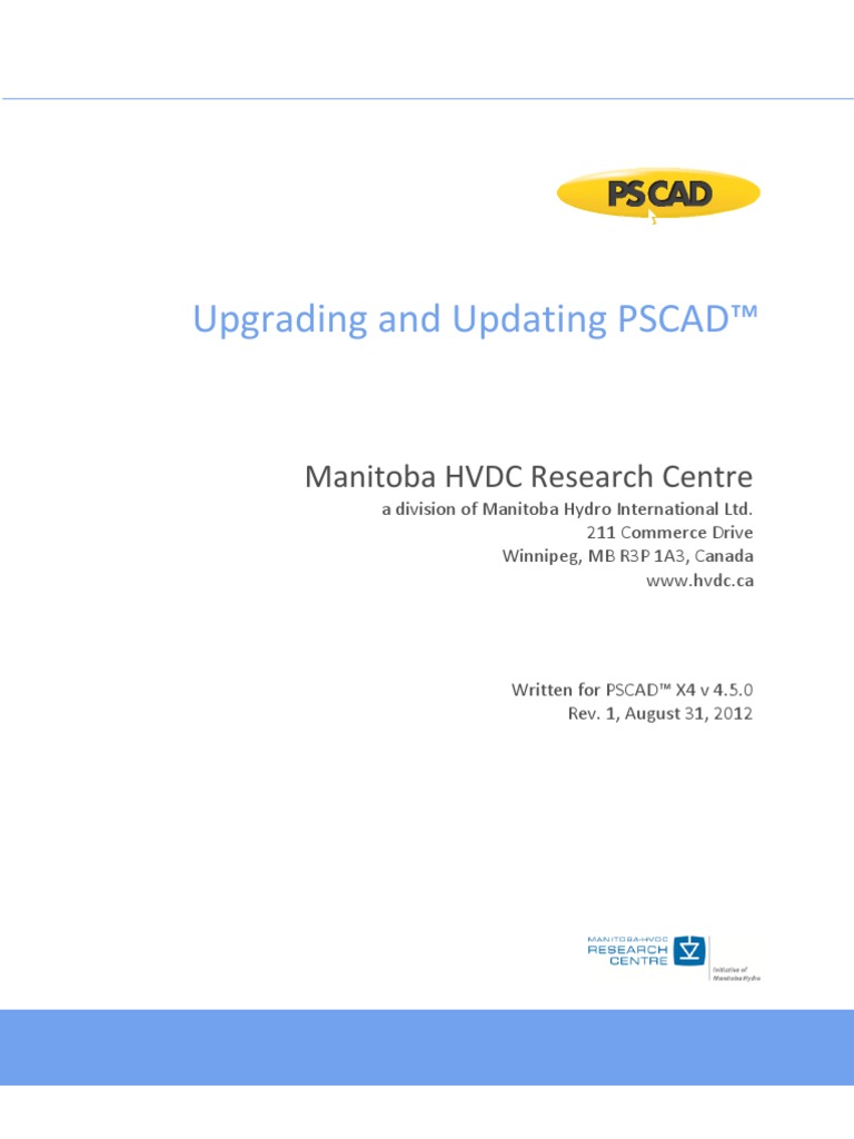 Upgrading PSCAD™ License Instructions | PDF | Installation (Computer ...