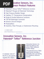 Innovative Sensors, Inc. PH Sensor Product Features