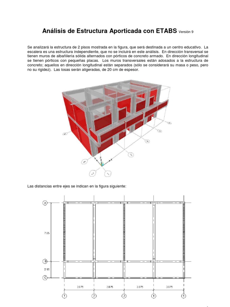 Guia Etabs | PDF | Ventana (informática) | Point and Click