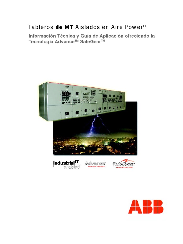 MV Switchgear Technical Guide Spanish | PDF | Transformador | Inductor